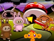 Игра Счастливая обезьянка: уровень 968 онлайн