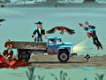 Игра Отстрел зомби с грузовика онлайн