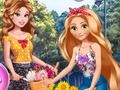 Игра Принцессы на велосипедной прогулке онлайн