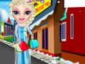 Игра Малышка Эльза: Зимний шопинг онлайн