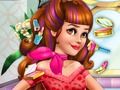 Игра Ретро макияж для Виктории онлайн