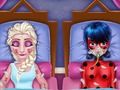 Игра Леди Баг и Эльза в скорой помощи онлайн