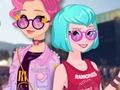 Игра Эльза и Рапунцель на фестивале  онлайн