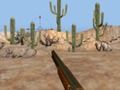 Игра Стрельба по тарелочкам в пустыне онлайн