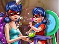 Игра Леди Баг: кормление ребёнка онлайн