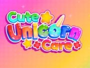 Игра Уход за милым единорогом онлайн Игра Уход за милым единорогом онлайн
