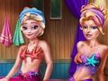 Игра Реальная жизнь: Русалки в сауне онлайн Игра Реальная жизнь: Русалки в сауне онлайн