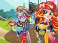 Игра Девочки из Эквестрии. Игры дружбы: Мотокросс онлайн Игра Девочки из Эквестрии. Игры дружбы: Мотокросс онлайн