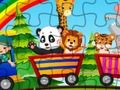 Игра Поезд со зверушками онлайн