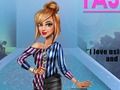 Игра Трис: наряд для модной обложки онлайн