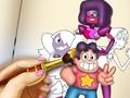 Игра Вселенная Стивена: Книга Раскрасок онлайн