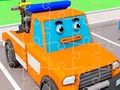 Игра Мультипликационные грузовики детей онлайн