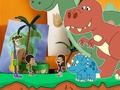 Игра Приключения салфетки! Семейный динозавр Рекс онлайн