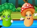 Игра Встреча с овощными карточками онлайн