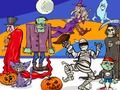 Игра Найди 5 отличий: Хэллоуин онлайн