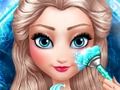 Игра Ледяная королева: Новогодняя макияж онлайн