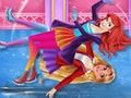 Игра Зимнее катание на коньках онлайн