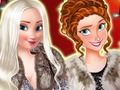 Игра Модный вечер с королевскими сестрами онлайн