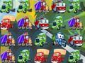 Игра Мультяшные грузовички Матч 3 онлайн