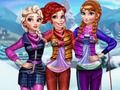 Игра Женская зимняя мода онлайн