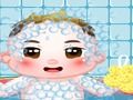 Игра Счастливый ребенок, время купаться онлайн