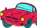 Игра Книжка-раскраска гоночных автомобилей онлайн