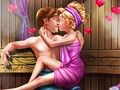 Игра Голди флиртует в сауне онлайн