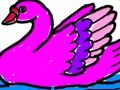 Игра Назад в школу: Книжка-раскраска лебедя онлайн