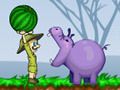 Игра Накорми бегемота онлайн