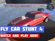 Игра Трюки летающих автомобилей 4 онлайн