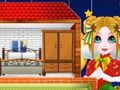Игра Новогодний кукольный домик принцессы онлайн Игра Новогодний кукольный домик принцессы онлайн