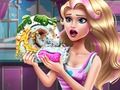Игра Долли моет посуду онлайн