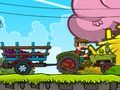 Игра Доставка трактора онлайн Игра Доставка трактора онлайн
