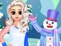 Игра Зимний стиль принцессы онлайн