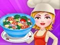 Игра Салат брокколи онлайн