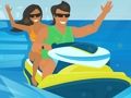 Игра Катание на водных лыжах Скрытые объекты онлайн