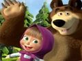 Игра Маша и Медведь: Найди отличия онлайн Игра Маша и Медведь: Найди отличия онлайн