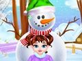 Игра Малышка Тейлор: Зимний уход за кожей онлайн