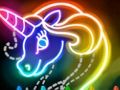 Игра Научиться рисовать неоновый мультфильм онлайн