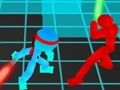 Игра Стикмен Неоновые Воины: борьба на мечах онлайн