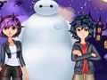 Игра Город героев: Беймакс счастливый Хэллоуин онлайн Игра Город героев: Беймакс счастливый Хэллоуин онлайн