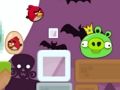 Игра Злые красные птицы Хэллоуин онлайн