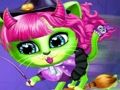 Игра Страшный макияж для салона домашних животных на Хэллоуин онлайн