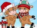 Игра Милые рождественские быки Отличия онлайн