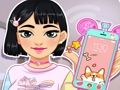Игра Томоко: телефон в стиле каваи онлайн