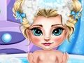Игра Детская ванна Ледяной Королевы онлайн