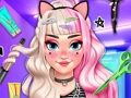 Игра Элиза Интересные причёски для Е-девочек онлайн
