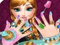 Игра Ледяная принцесса Спа для ногтей  онлайн