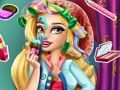 Игра Настоящий зимний макияж Гвен онлайн