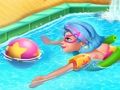 Игра Галактическая девушка: плавательный бассейн онлайн